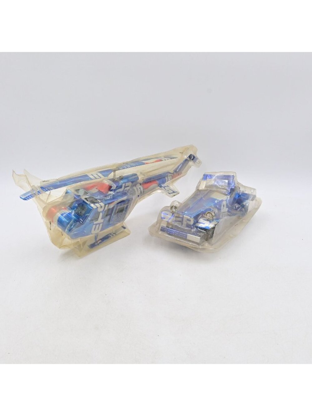 Pepsi Recycled Can Helicopter & Car Lot of 2 Vintage Promo Toy Sealed